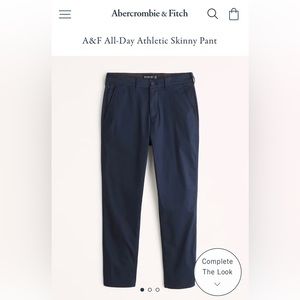 A&F All-Day Athletic Skinny Pant